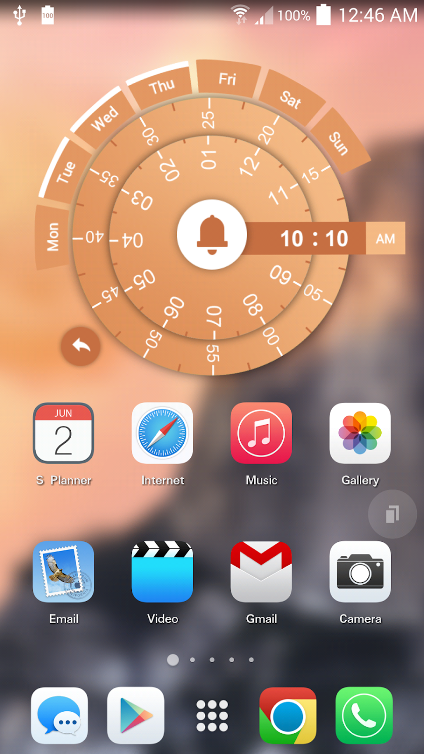 TSF SHELL YOSEMITE THEME Screen 2
