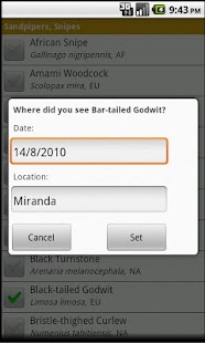 Bird Family ticklist (demo) Screenshots 1