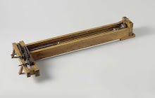 Model van een toestel om de sterkte van touw te beproeven