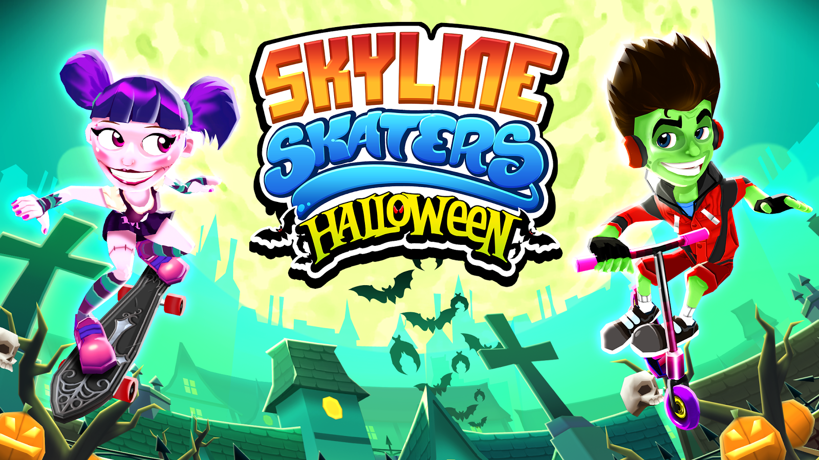 Skyline Skaters v1.4.3 [Unlimited Coins/Cash] Apk