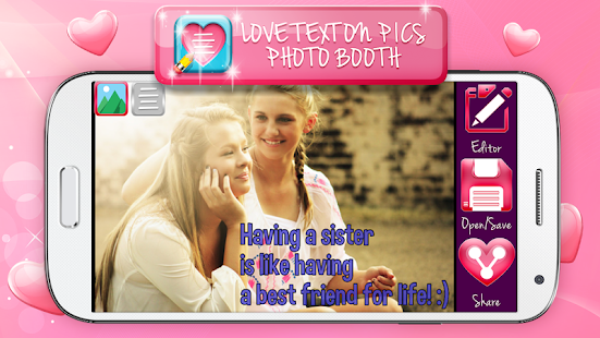 Love Text on Pics Photo Booth Screenshots 5
