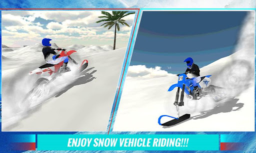 冬季雪地车3D模拟器