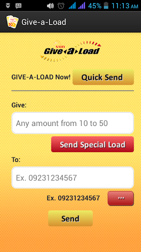 【免費通訊App】Sun Give-A-Load-APP點子