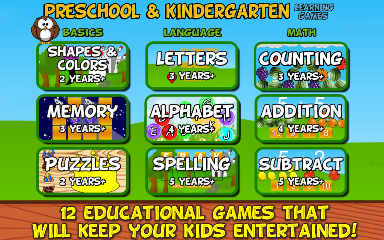 Preschool and Kindergarten - Android Apps on Google Play