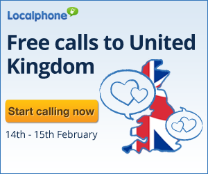 free calls, valentines