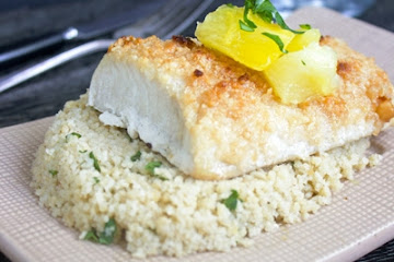 Oven Baked Mahi Mahi with Macadamia Crust