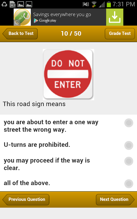 Maryland Driving Test Android Apps on Google Play