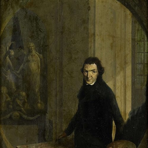 Self Portrait, Christoffel Frederik Franck, 1800 - 1818 - Rijksmuseum