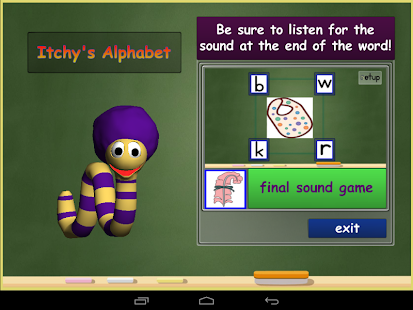 Itchy's Alphabet Final Sounds Screenshots 0