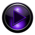 Poweramp skin TITAN PURPLEGRID Apk