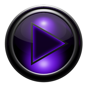 Poweramp skin TITAN PURPLEGRID