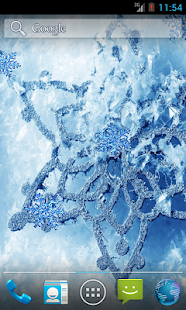 Lastest Snowflakes Live Wallpaper Pro APK for PC