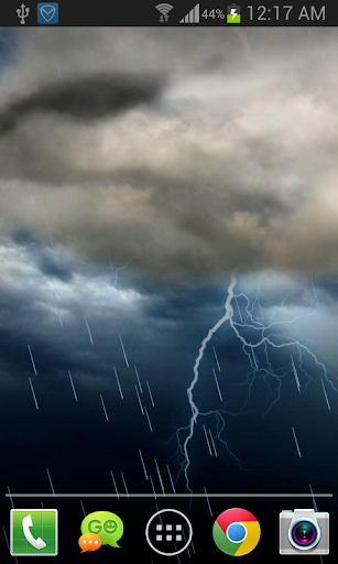 Thunderstorm Live Wallpaper