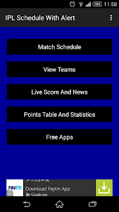 Download IPL Schedule With Alert APK for PC