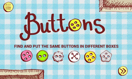 Buttons to box