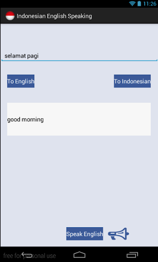 Audio Indonesian English