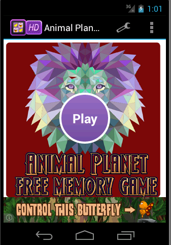 Animals Planet - Memory Game