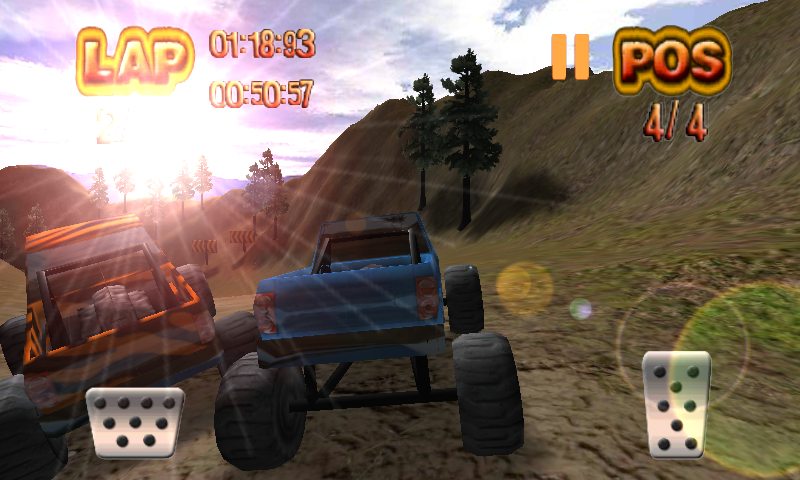 Monster Wheels Offroad - screenshot