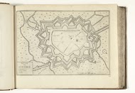 Plattegrond van Geldern, 1726