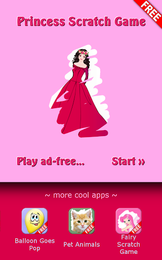 【免費休閒App】Princess Scratch for Kids Free-APP點子