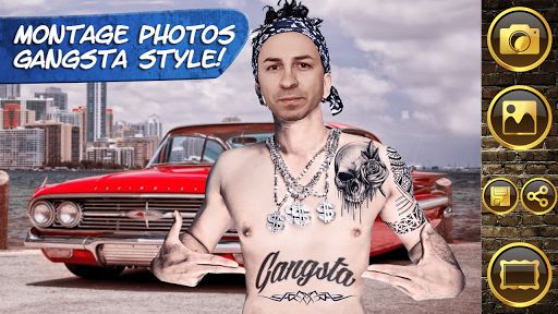 Instant Gangsta Photo Montage