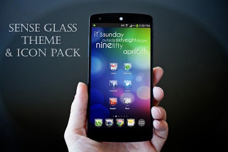 Glass Icon Pack, NOVA Theme - screenshot thumbnail
