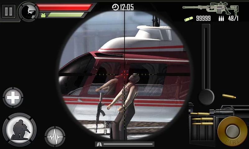 Atirador Moderno - Sniper: captura de tela