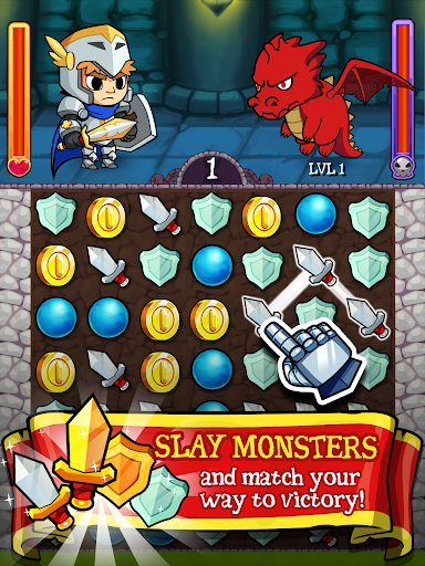 【免費策略App】Puzzle Lords - Match-3 RPG-APP點子