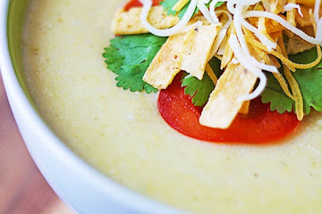 Green Enchilada Soup