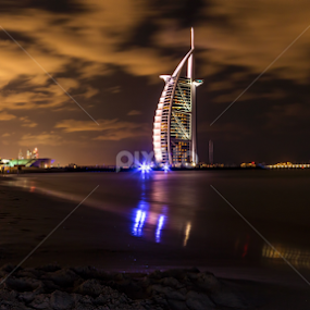 Coastal Motion by Scott Lorenzo - City,  Street & Park Night