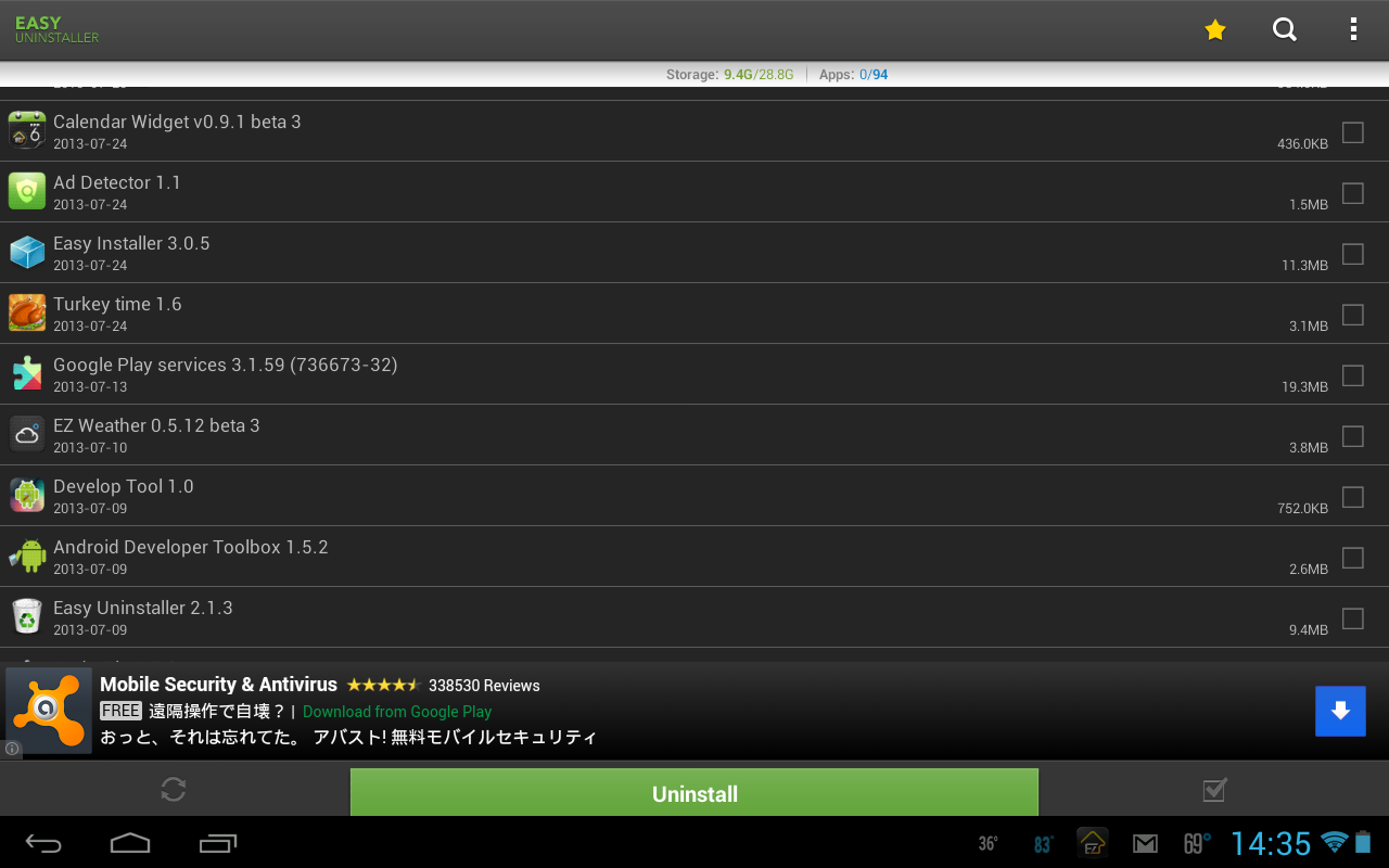 Easy Uninstaller Android