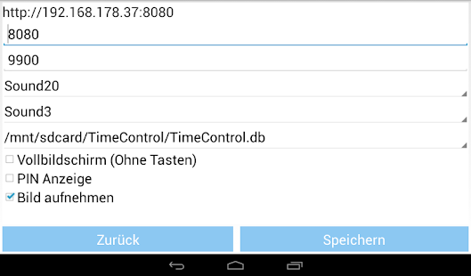 Zeiterfassungssystem Screenshots 2