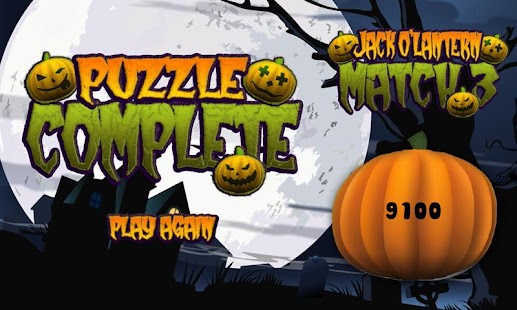 Halloween Pumpkin Match 3 Game Screenshots 11