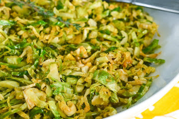 Side Dish Recipe: Smoky, Lemony Shredded Brussels Sprouts