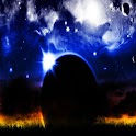 3D amazing universe logo