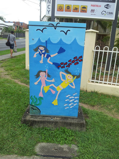 Snorkeling Mural