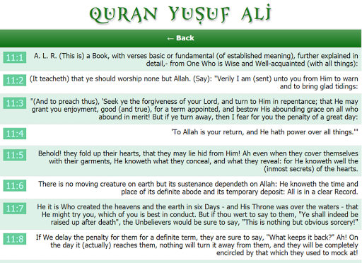 【免費書籍App】Quran Yusuf Ali-APP點子