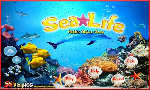 Sea Life - Free Hidden Objects