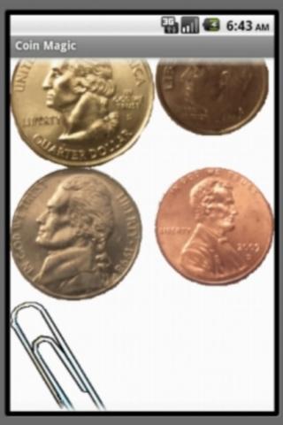 Android application Coin Magic screenshort