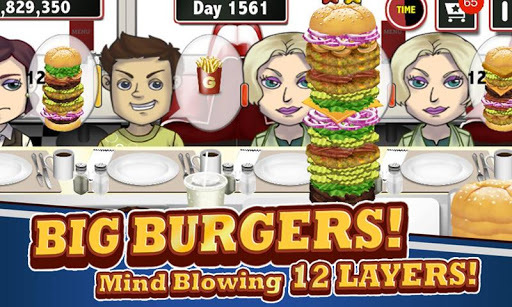 バーガー-子ども向け楽しい食べ物のロールプレイングゲーム