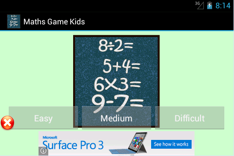 Maths Game Kids Free