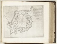 Plattegrond van Gravelines, ca. 1693-1696