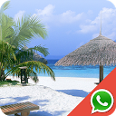 Beach Wallpapers for WhatsApp mobile app icon
