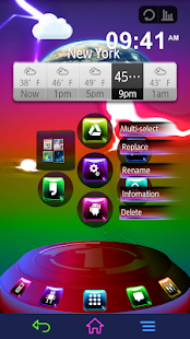 Next Launcher Aurora 3D Theme - screenshot thumbnail