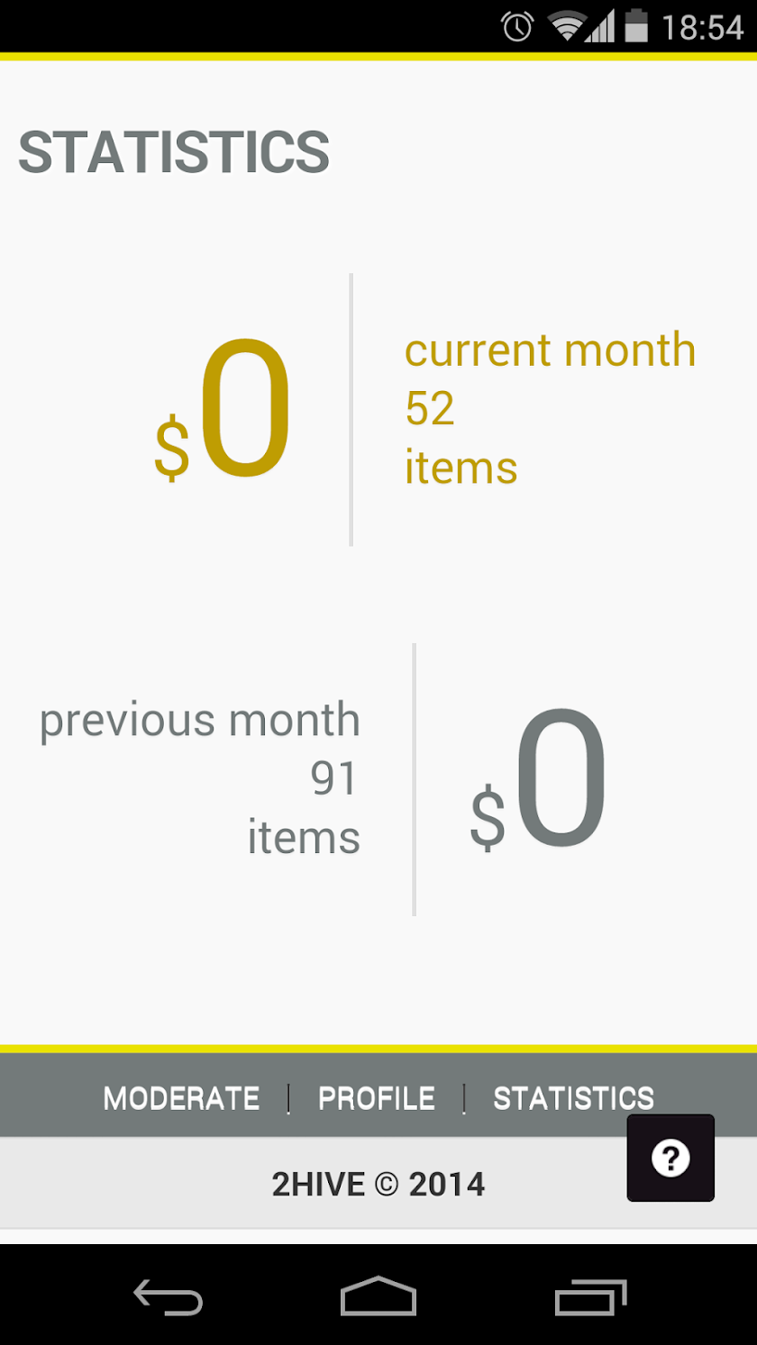 2HIVE - Content moderation Screen 3