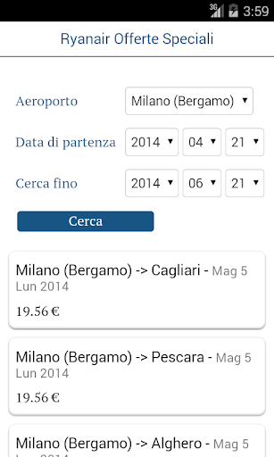 Ryanair - Offerte Speciali