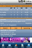 Captura de pantalla de CricketWC2011 APK #1