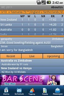 Free CricketWC2011 APK for Android