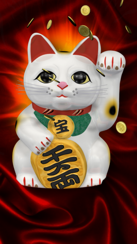 Lucky Cat Live Wallpaper Screen 3
