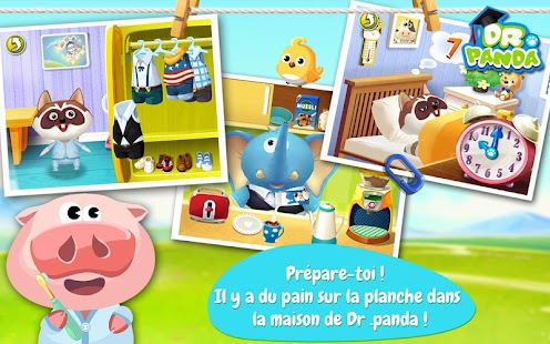 Capture d'ecran de l'application Android Dr. Panda Home